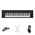 Yamaha NP-15 B Portable Piano schwarz Bundle/Set