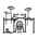 Roland VQD106 Drum Pad Kit