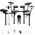 Roland TD-316 V-Drum Komplett Set Bundle