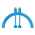 DJ Techtools Croma USB-C Kabel 1m blue
