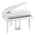 Yamaha CLP-865GPWH E-Piano Flügel Polish White