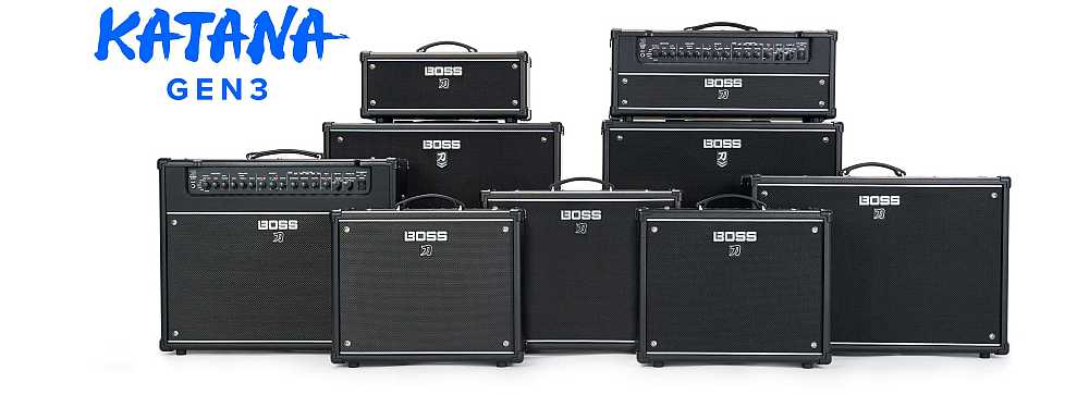 Boss Katana Verstärker Amps Combo Head gen3