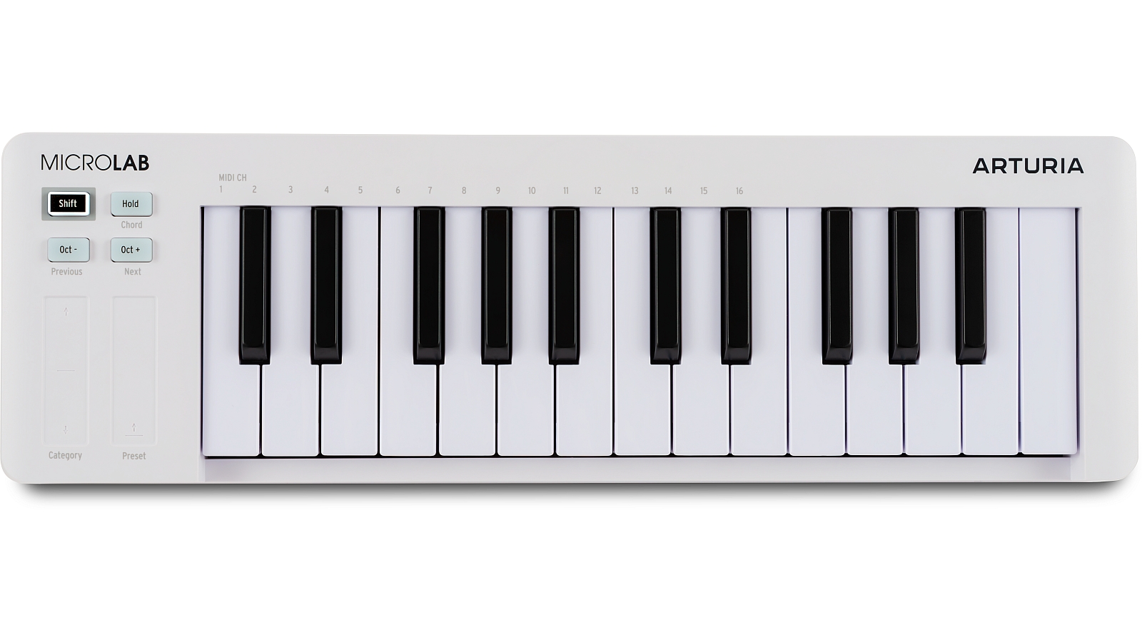 Arturia MicroLab MK3 White 25 Tasten