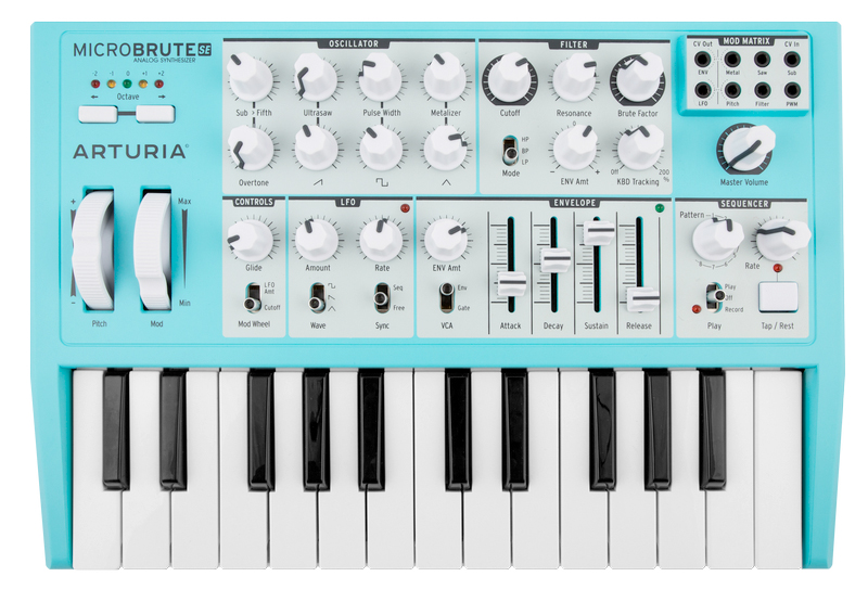 Arturia MicroBrute SE blue Analogsynthesizer