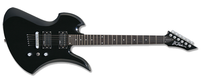 B.C. Rich Mockingbird One Black E-Gitarre