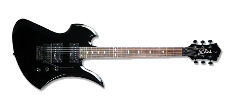 B.C. Rich Mockingbird FR Black E-Gitarre