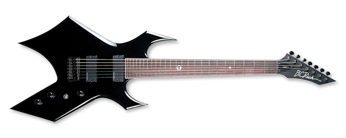 B.C. Rich Warlock Lucky 7 BK