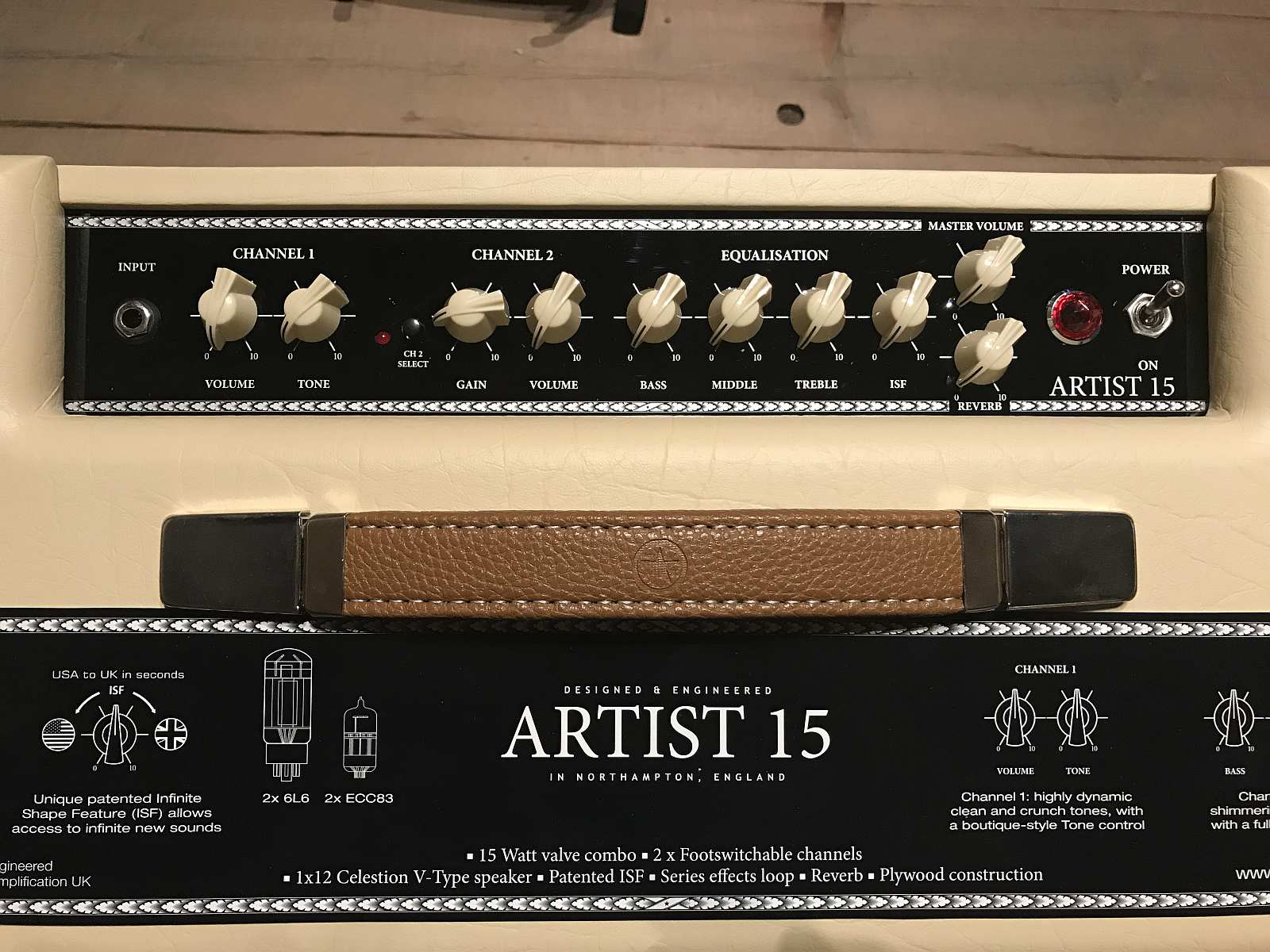 Blackstar Artist 15 Combo LIMITED Blond