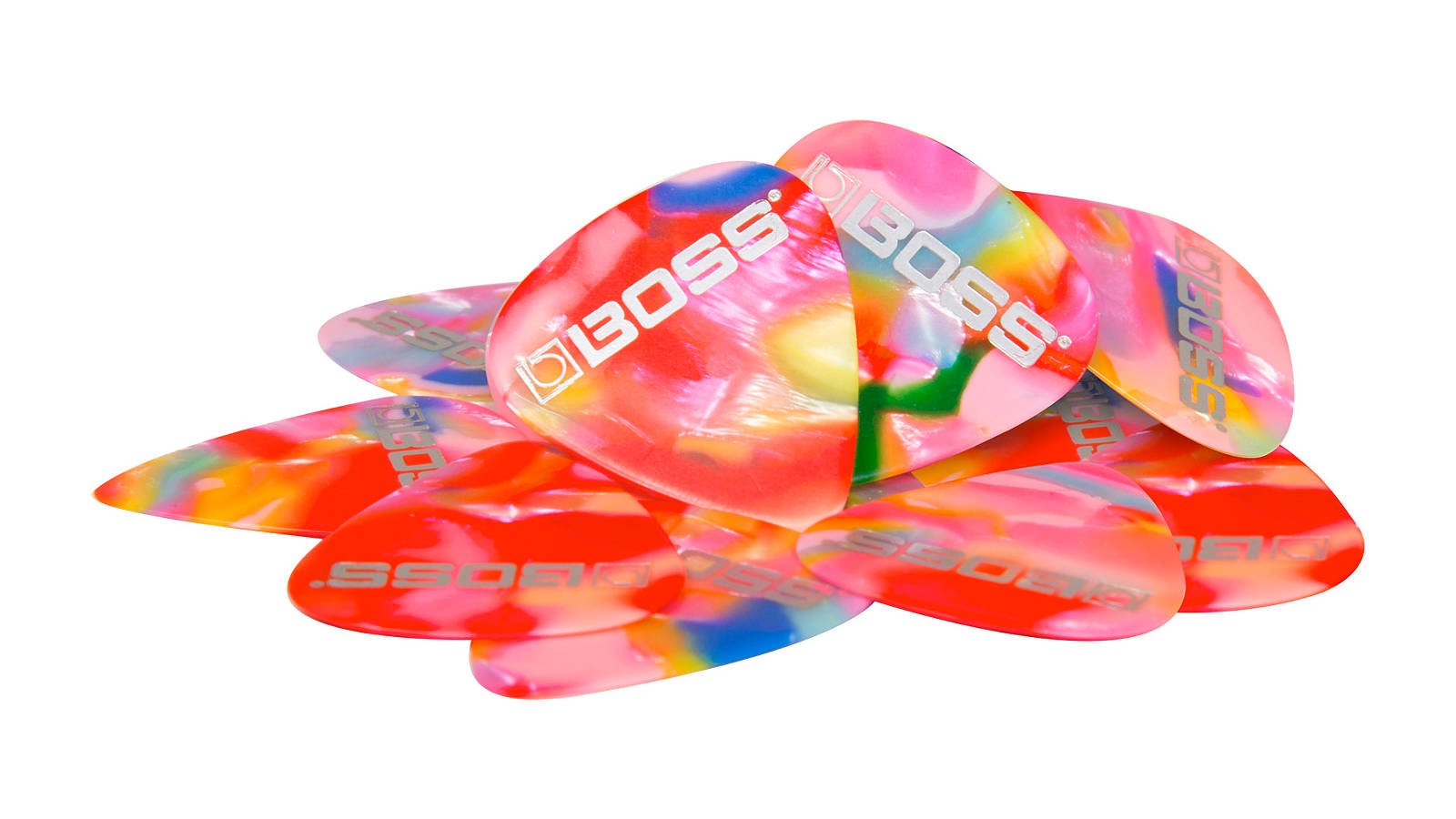 Boss BPK-12-MH Picks Mosaic 12er-Pack