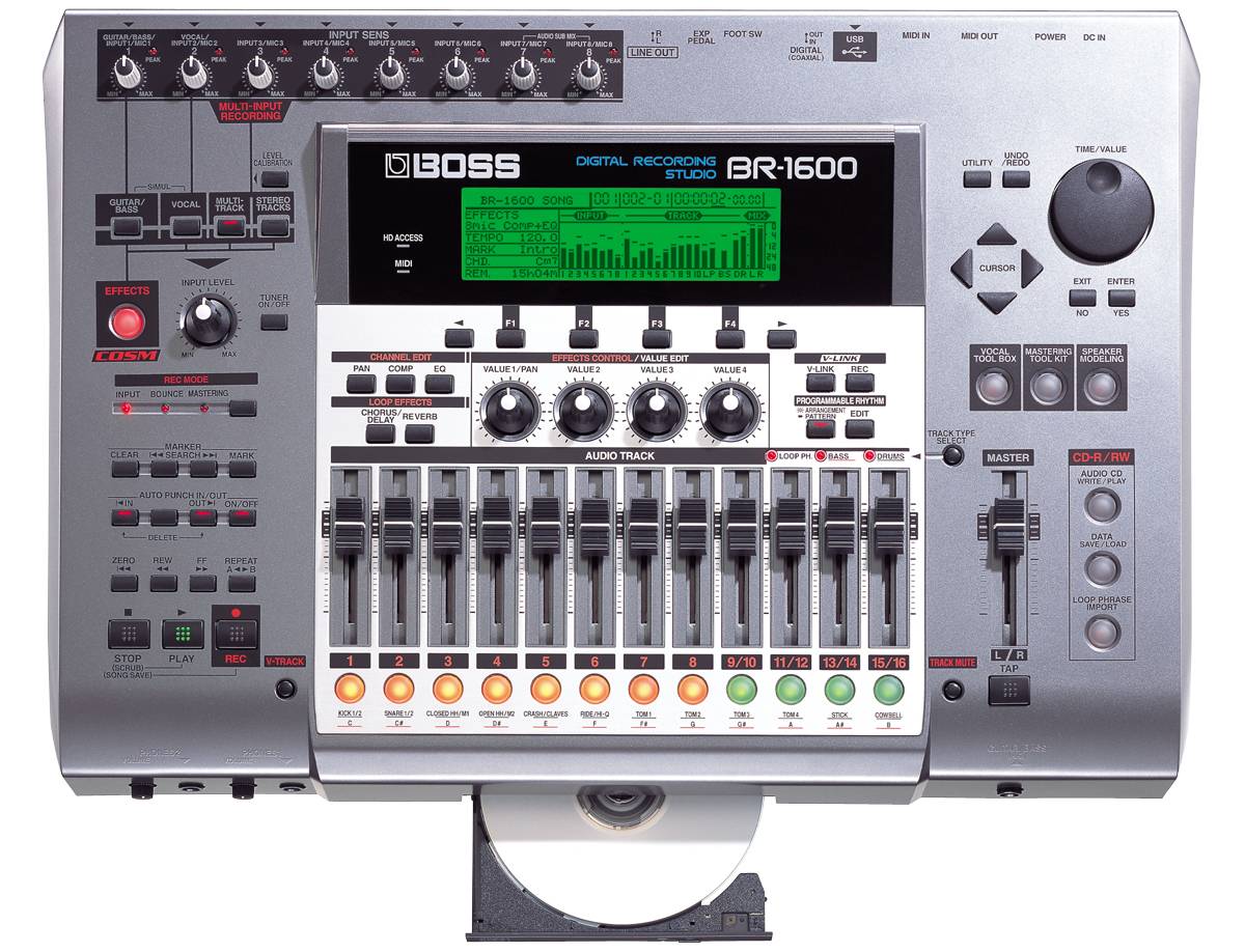 Boss BR-1600 CD Rekorder Version 2