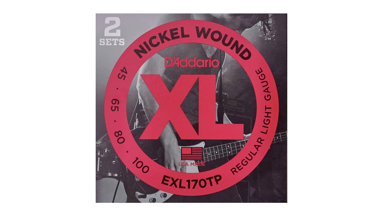 D'Addario EXL-170TP Nickel E-Bass Saiten Twin Pack
