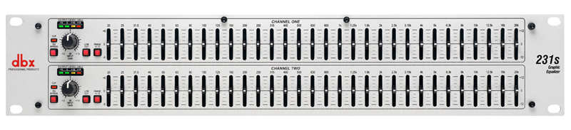 DBX 231S Grafik Equalizer 2x31 Band
