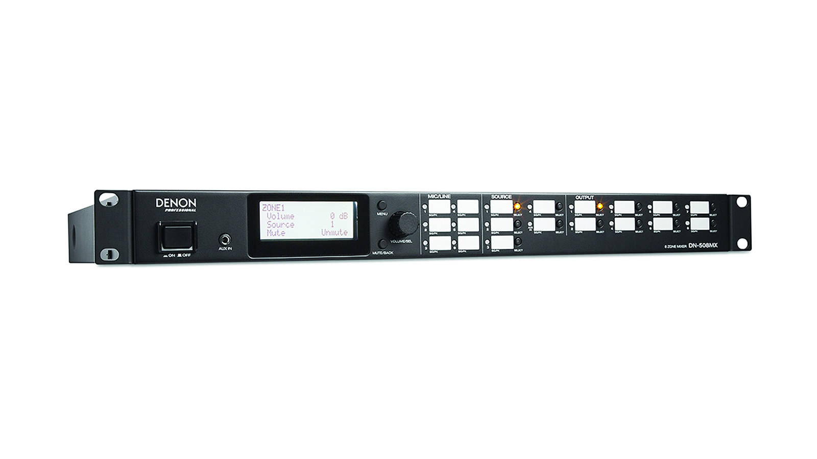 Denon Pro DN-508MX 8-Zonen Mixer mit Browsersteuerung