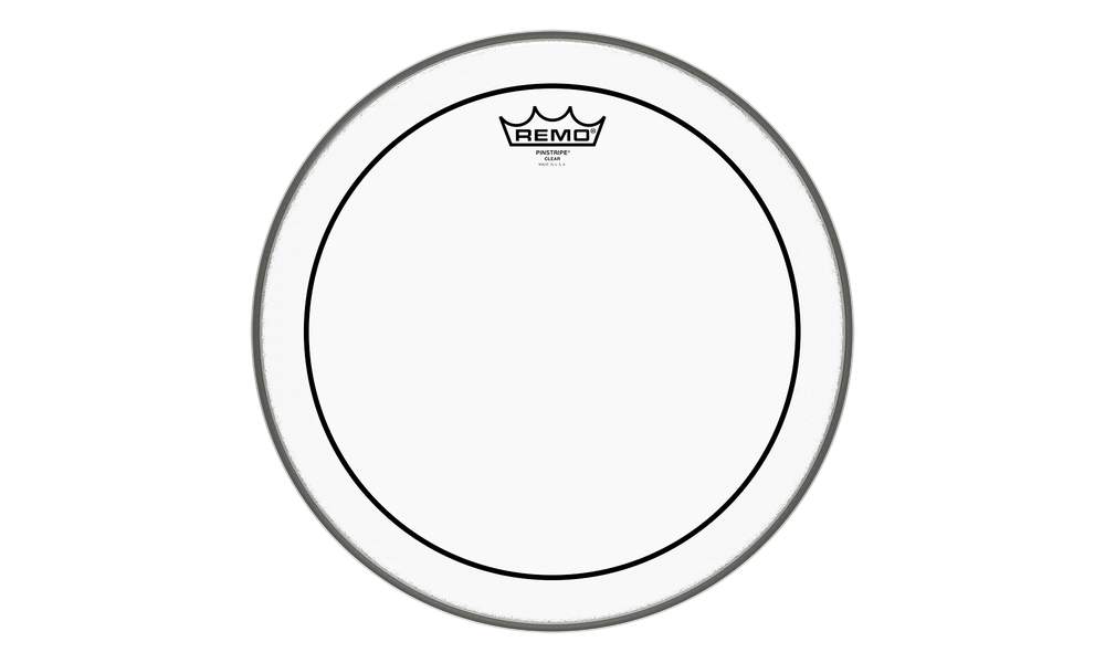Remo Pinstripe clear 10"