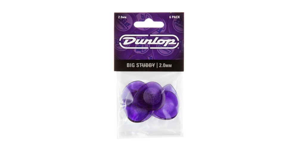 Dunlop Plektren Big Stubby 2,00 Set