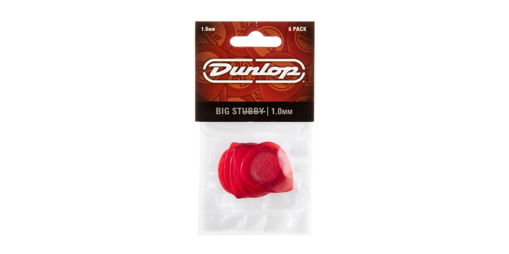 Dunlop Plektren Big Stubby 1,00 Set