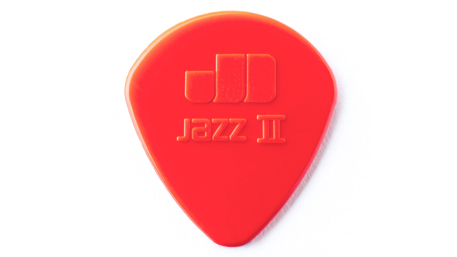 Dunlop Nylon Jazz II Plektrum rot