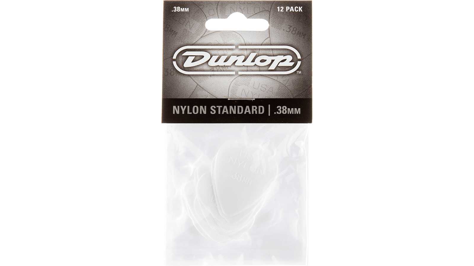Dunlop Plektren Nylon Standard Set 0,38