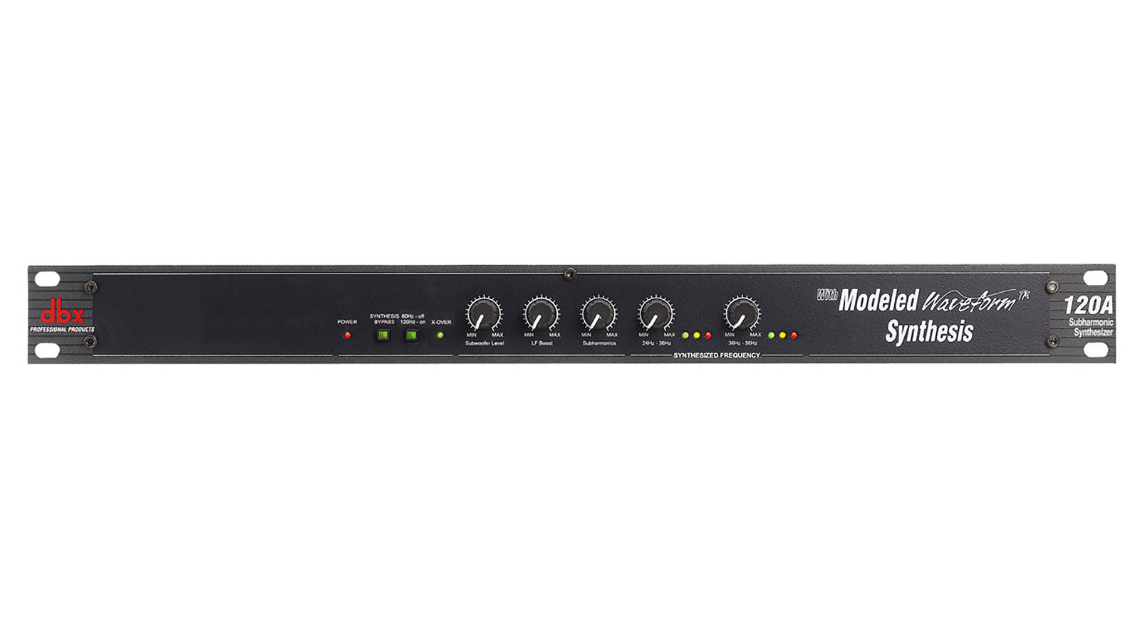 DBX 120 A Subharmonic Synthesizer mit Subwoofer-Ausgang