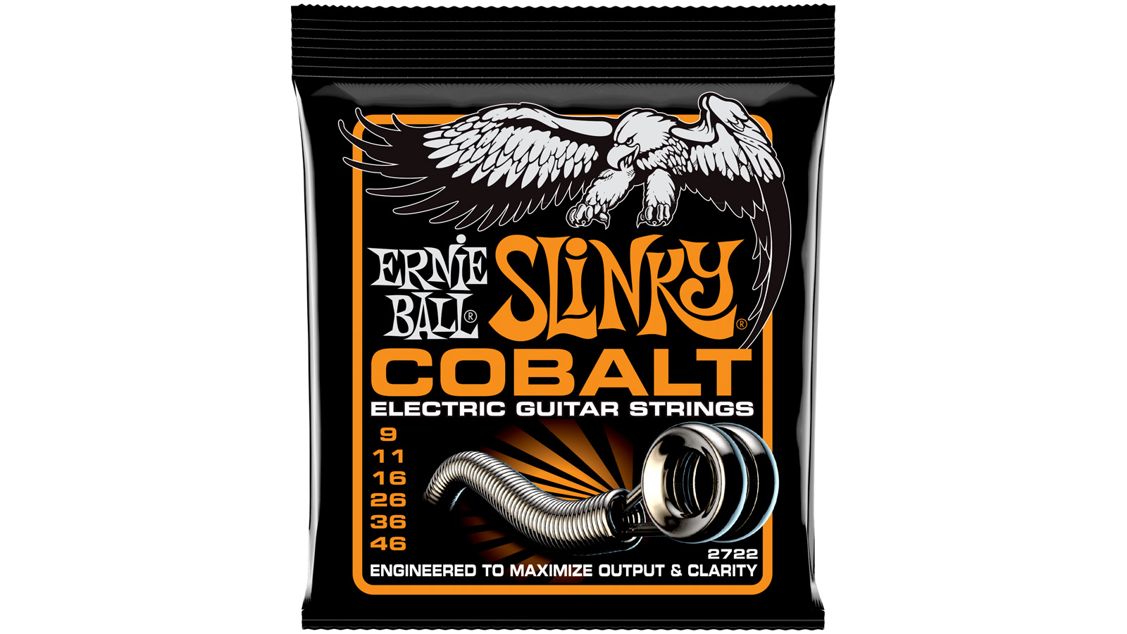 Ernie Ball EB2722 Slinky Cobalt E-Gitarren Saiten 009-046