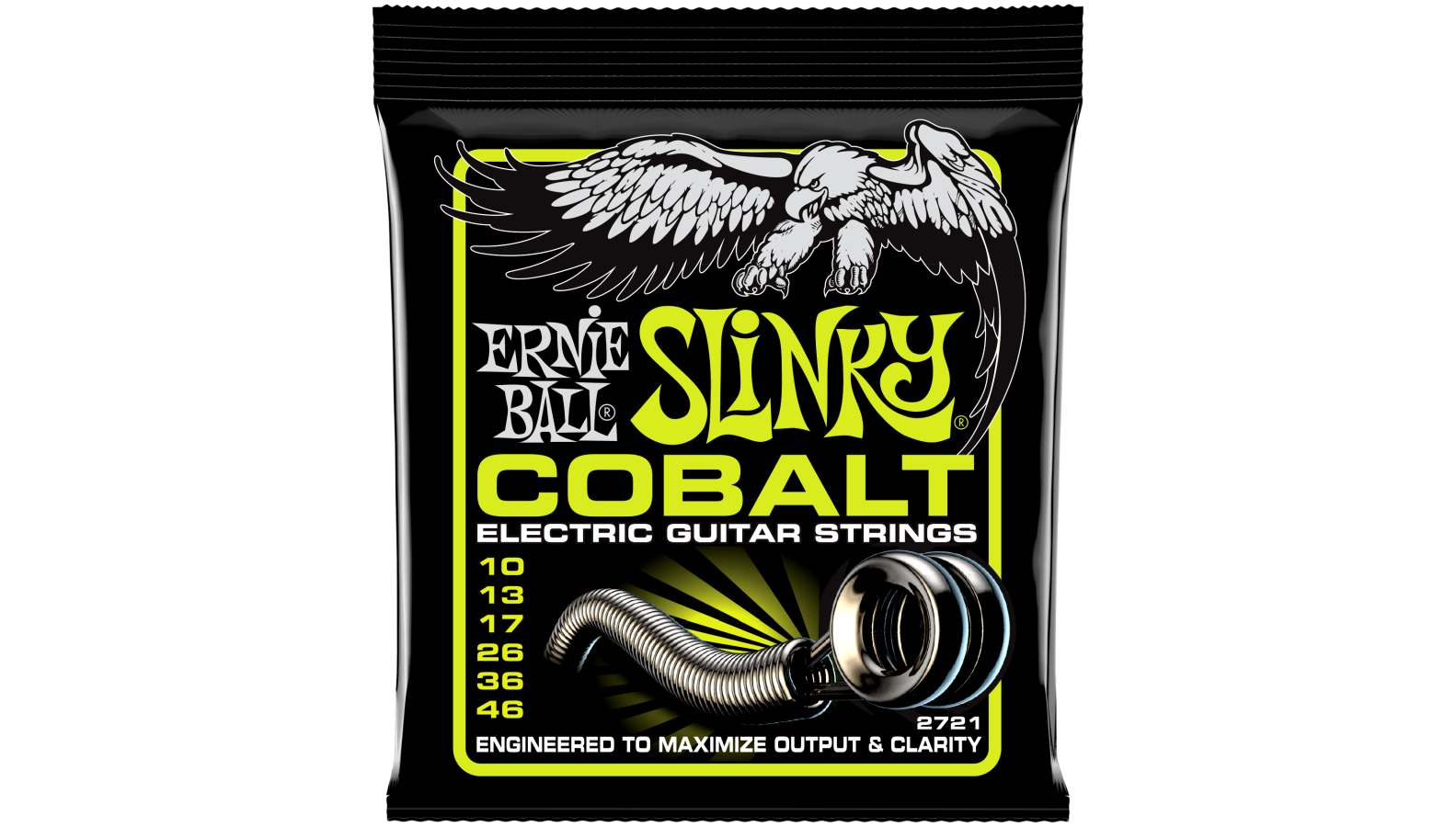 Ernie Ball EB2721 Slinky Cobalt E-Gitarren Saiten 10-46