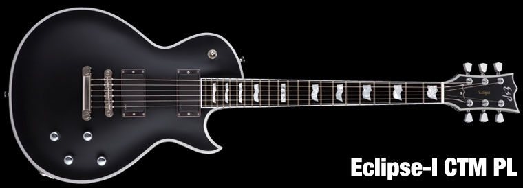 ESP Eclipse I CTM PL BKSS E-Gitarre