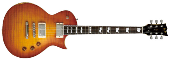 ESP Eclipse II USA Distressed AHB E-Gitarre