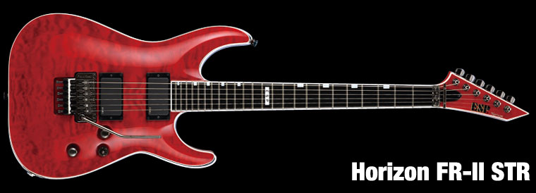 ESP Horizon FR II See Thru Red E-Gitarre