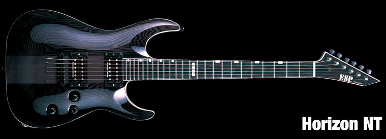 ESP Horizon NT See Thru Black E-Gitarre