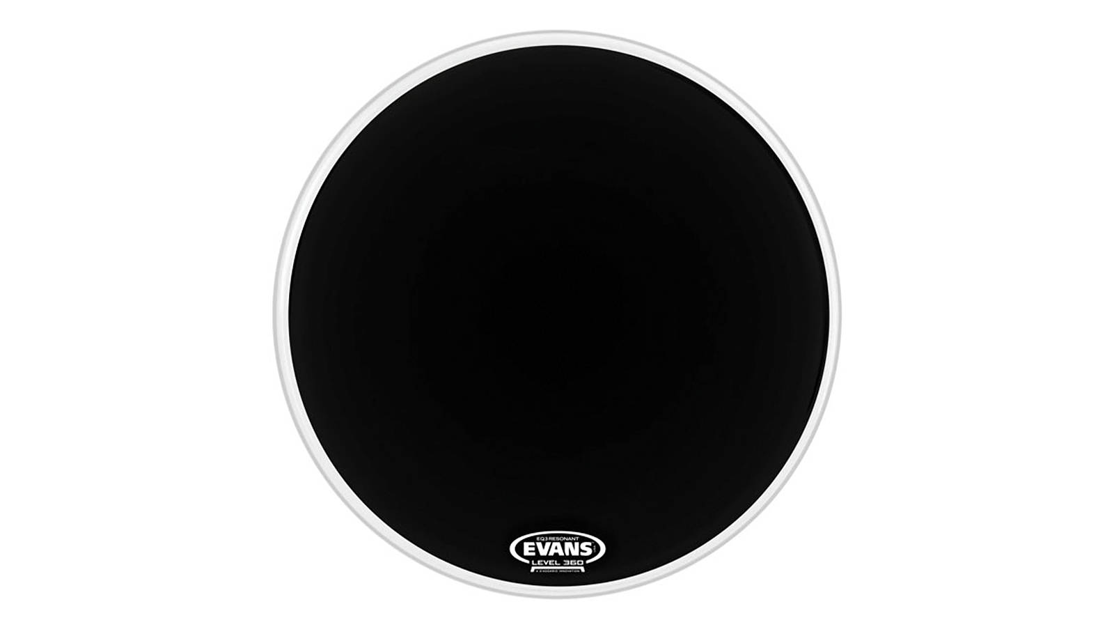 Evans EQ3-NP Black Reso 22"