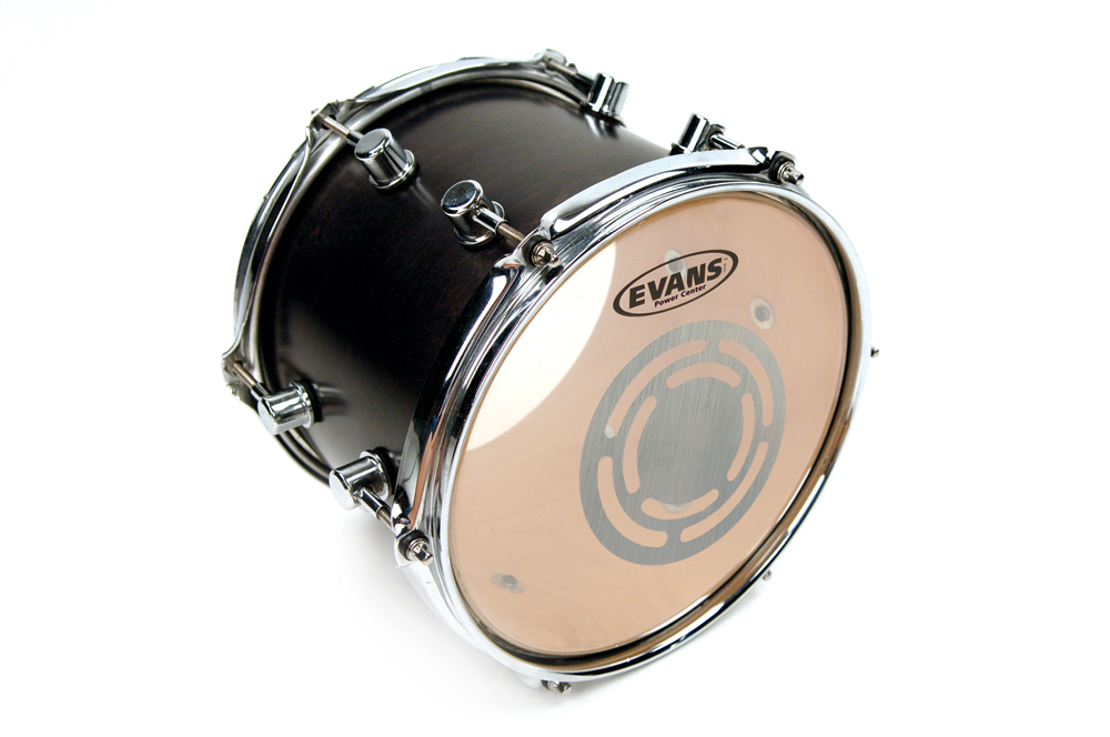 Evans 13" Power Center Tom Fell clear TT13PC1