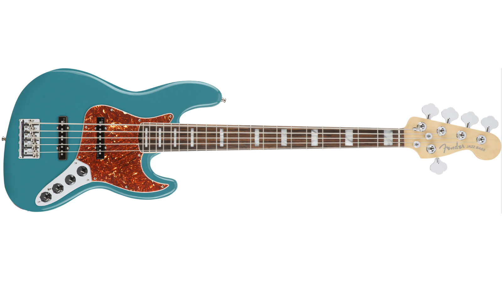 Fender American Elite Jazz Bass V EB OCT