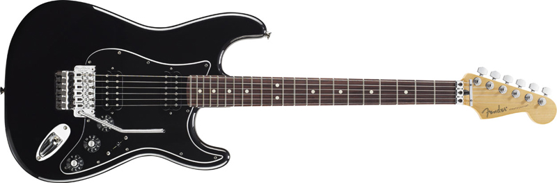 Fender Blacktop Stratocaster HH Floyd Rose RW BK