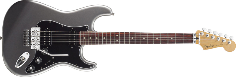Fender Blacktop Stratocaster HH Floyd Rose RW TS