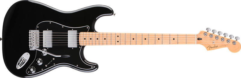 Fender Blacktop Stratocaster HH MN BLK