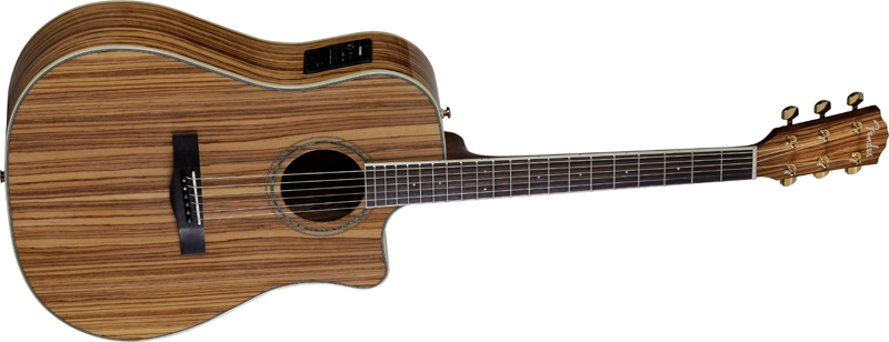 Fender CD-220 SCE All Zebrano Westerngitarre