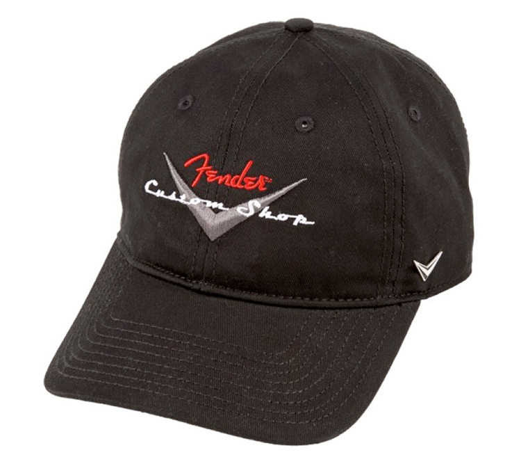 Fender Custom Shop Baseball Hat Black