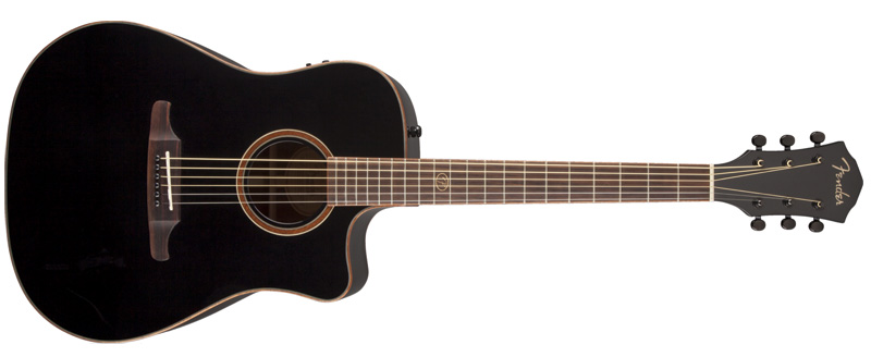 Fender F-1020SCE Westerngitarre Black