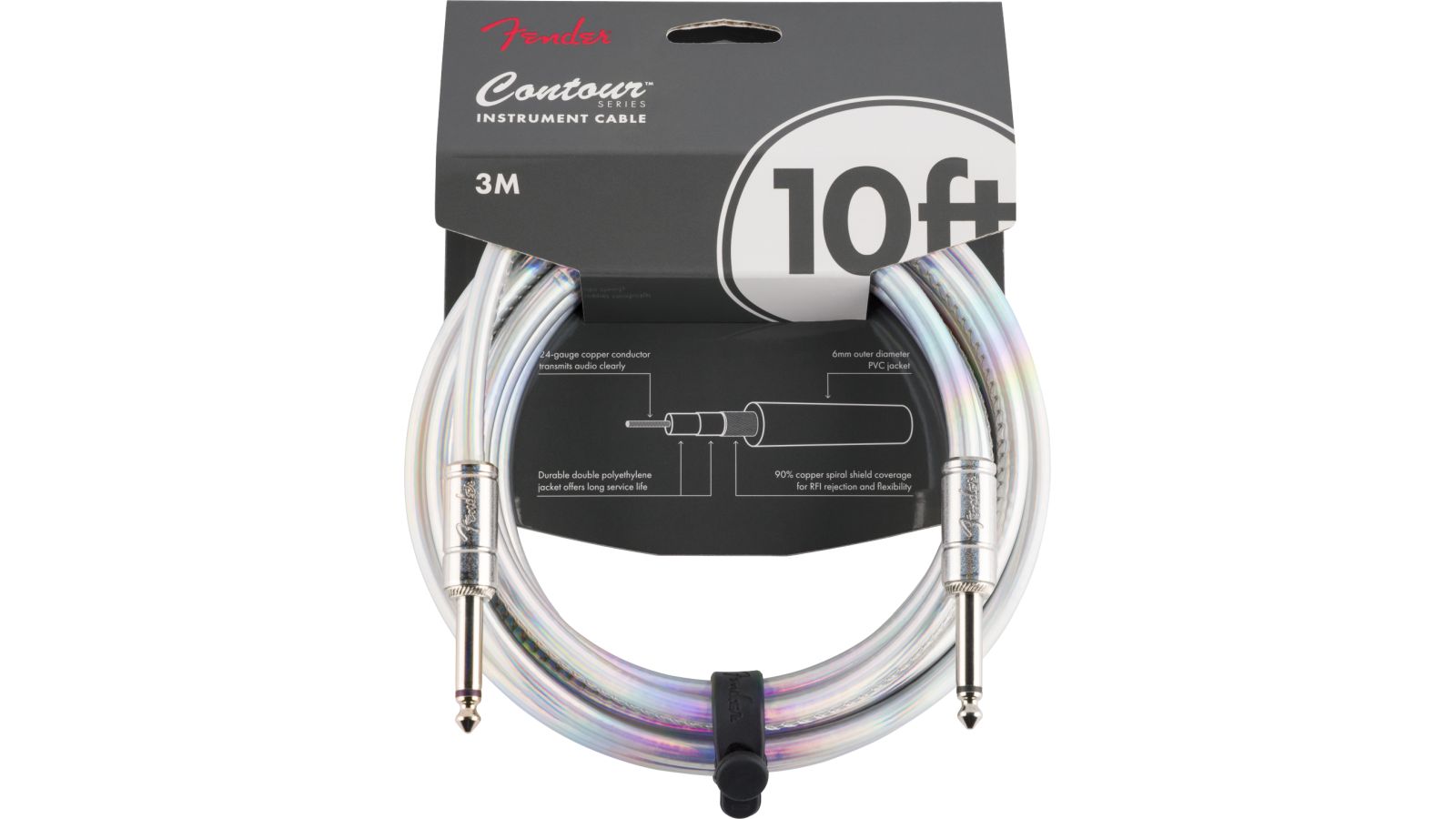 Fender Instrument Kabel Contour 10ft Galaxy