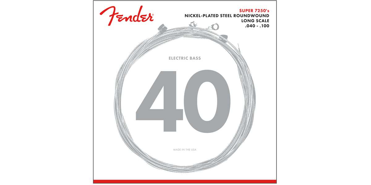 Fender 7250L Super Bass Saiten 40-100