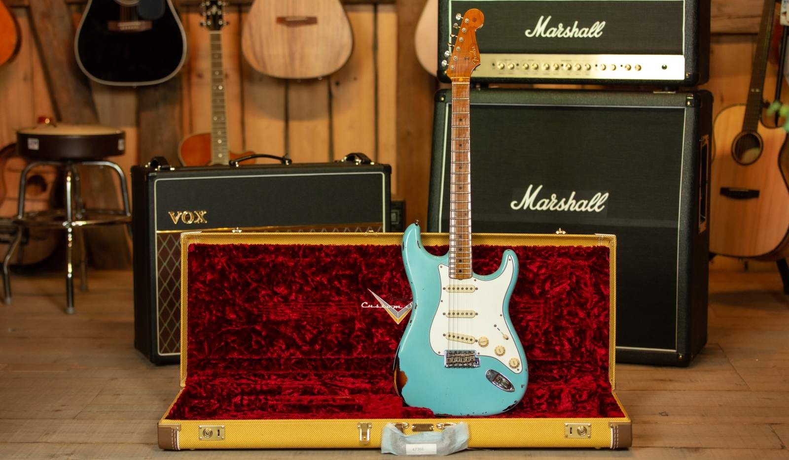 Fender Custom Shop LTD 2019 Tomatillo Strat MN ADB Roasted Relic