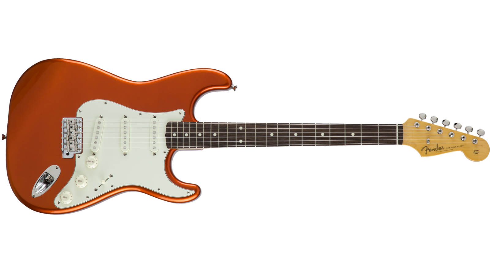Fender MIJ Traditional 60s Strat RW CRT Candy Tangerine