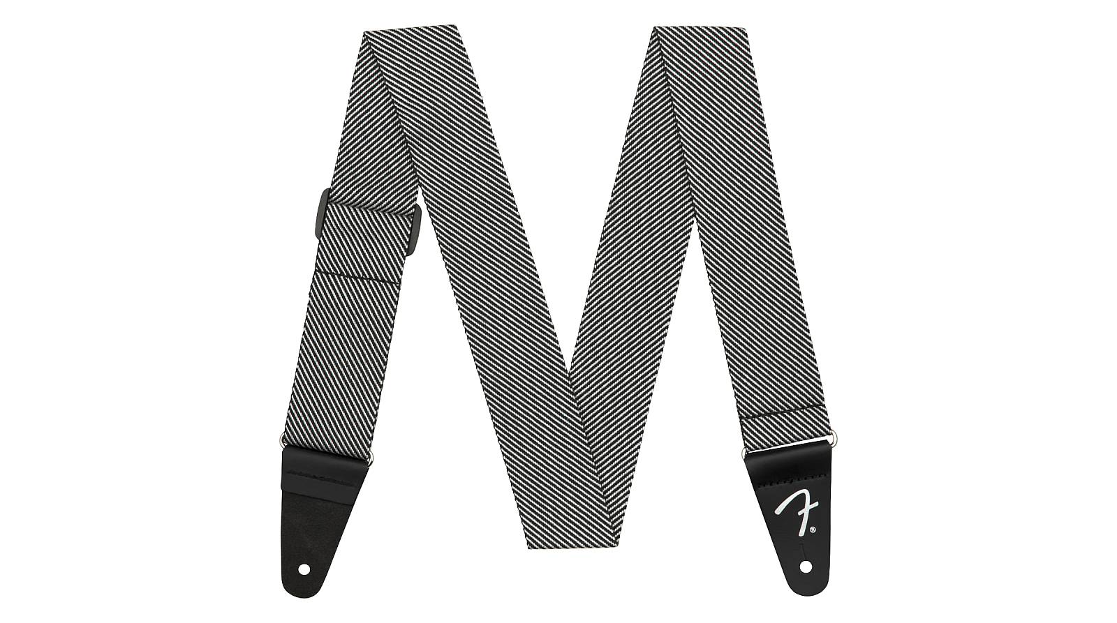 Fender Modern Tweed Gurt White/Black