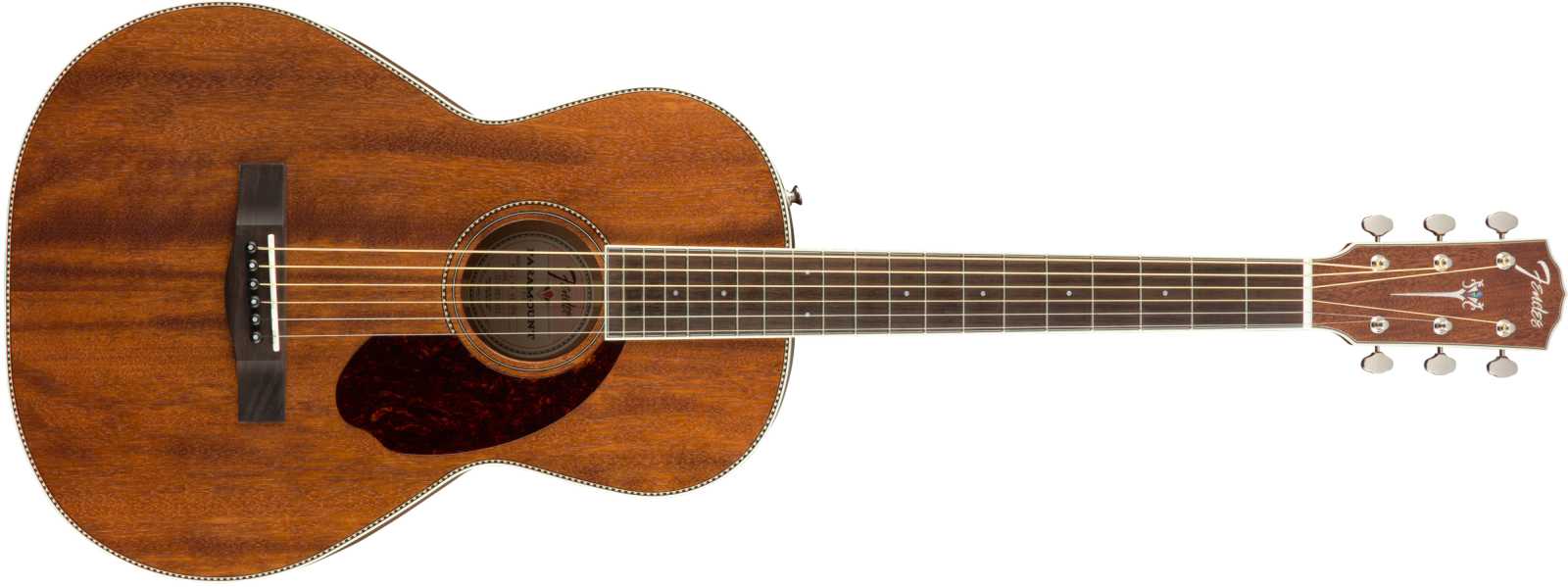 Fender PM-2 Parlor All Mahogany inkl. Case