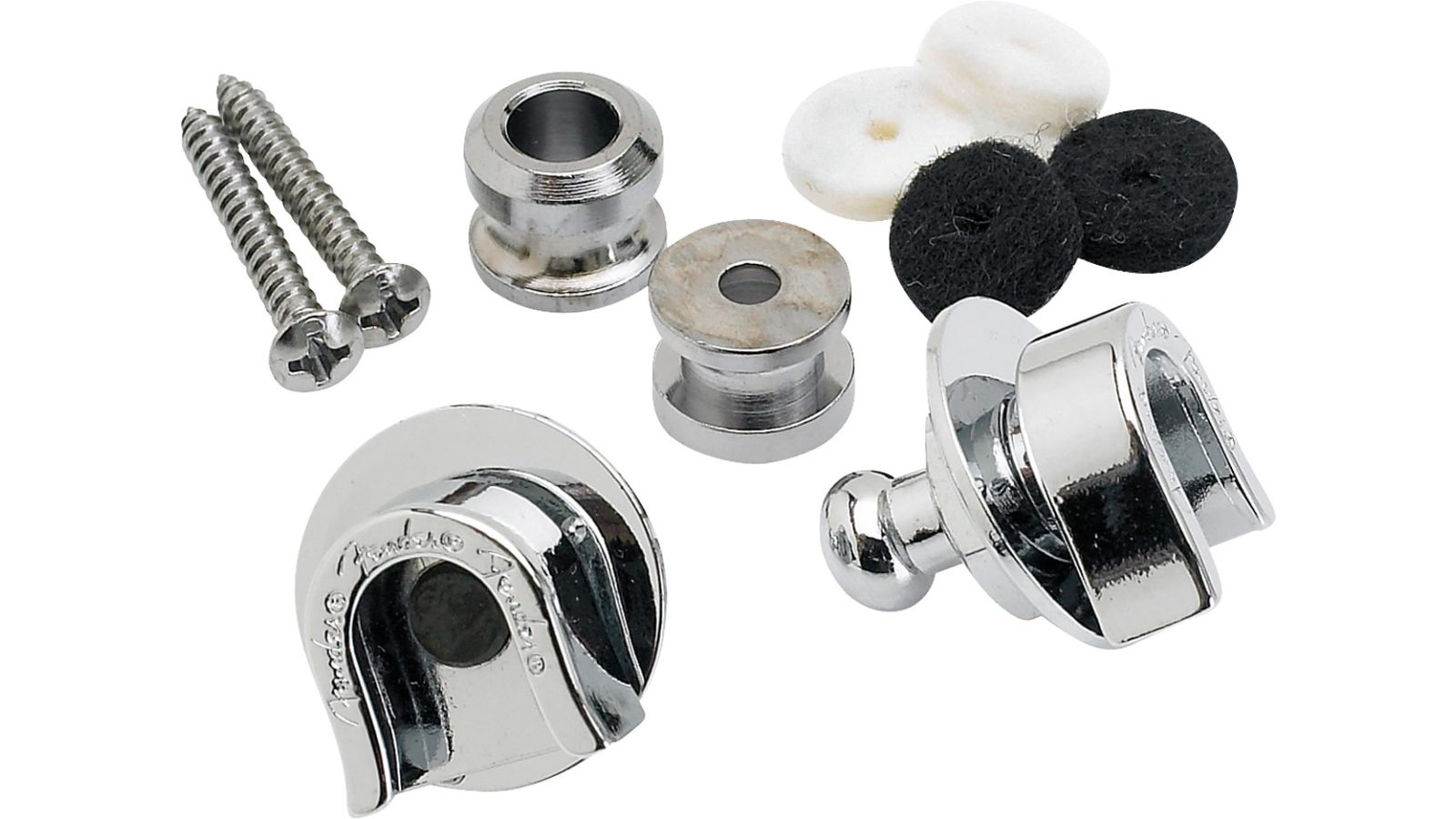 Fender Security Strap Locks Chrom