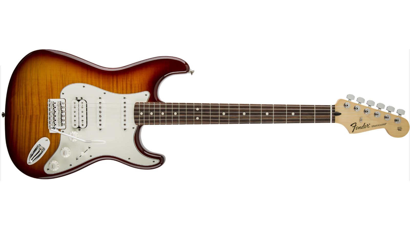 Fender STD Stratocaster HSS Plus Top PF TSB