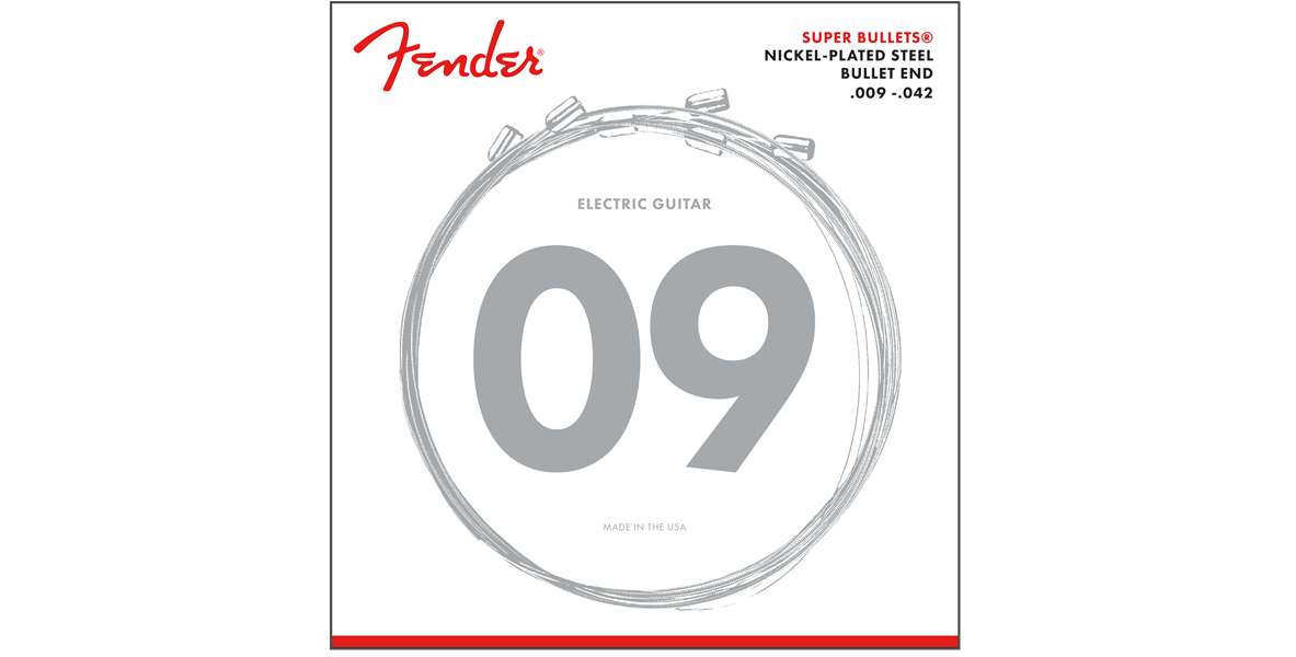 Fender Super Bullets 3250L NPSB E-Gitarren Saiten 009-042
