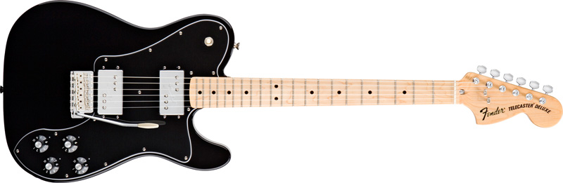 Fender Classic Player Tele Deluxe Tremolo MN BK