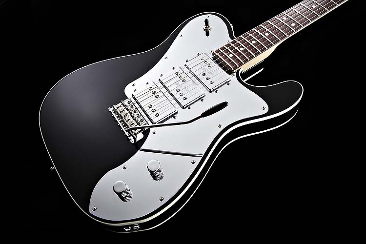 Fender Telecaster John V J5 Triple Deluxe Black