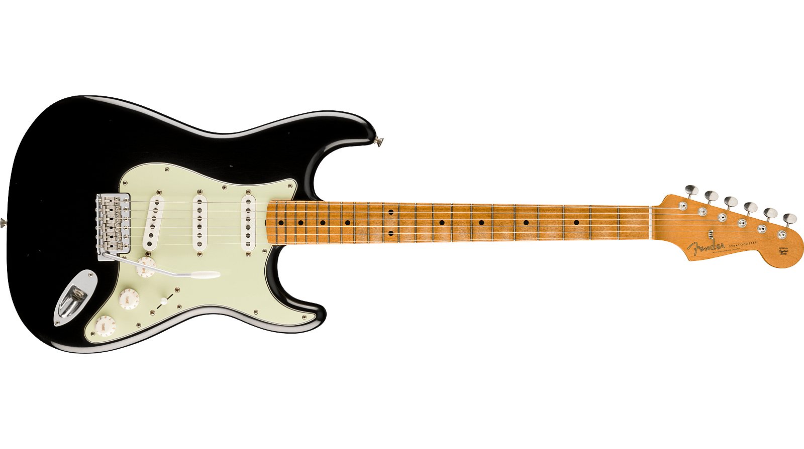 Fender LTD 60 Vintera II Road Worn Strat MN BLK